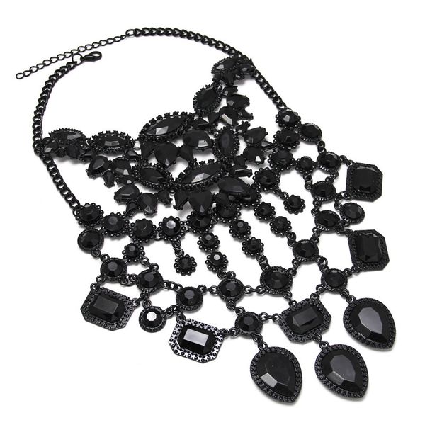 kmvexo fashion jewelry maxi necklace for women 2020 new rhinestone crystal bead collar choker necklace tassel statement chockers mx200810, Silver
kmvexo fashion jewelry maxi necklace for women 2020 new rhinestone crystal bead collar choker necklace tassel statement chockers mx200810, Silver