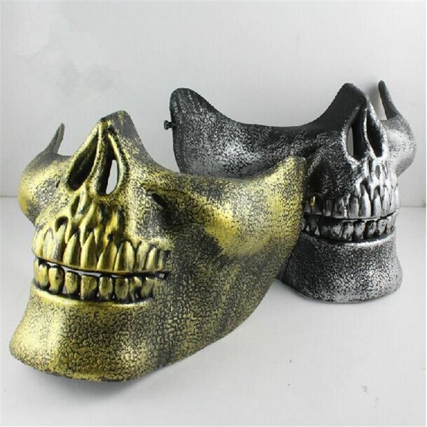 cs mask carnival gift scary skull skeleton paintball lower half face face mask warriors protective mask for halloween party masks
cs mask carnival gift scary skull skeleton paintball lower half face face mask warriors protective mask for halloween party masks