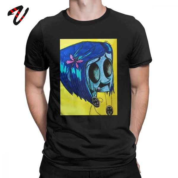 men t shirt movie coraline tshirt print short sleeve coraline jones button eyes tee shirt o neck clothing premium cotton t-shirt
men t shirt movie coraline tshirt print short sleeve coraline jones button eyes tee shirt o neck clothing premium cotton t-shirt