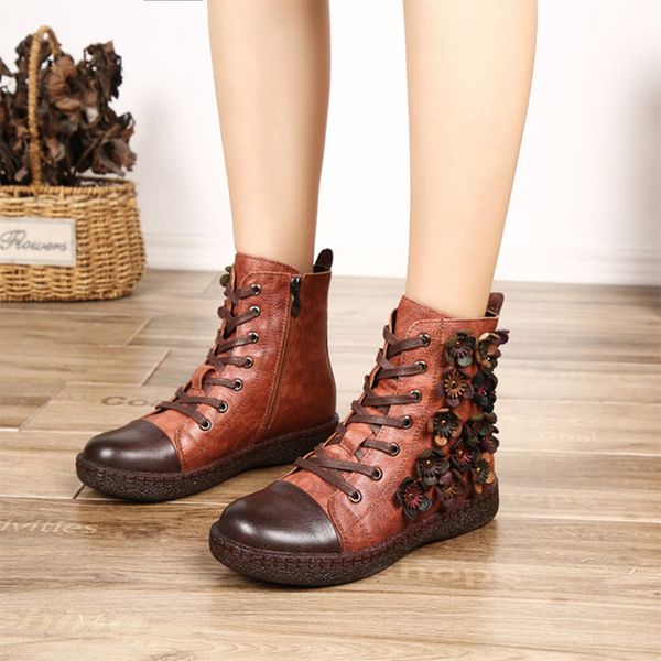 women boot 2020 autumn winter plus velvet boots female flat leather literary women's shoes casual middle tube snow boot, Black
women boot 2020 autumn winter plus velvet boots female flat leather literary women's shoes casual middle tube snow boot, Black