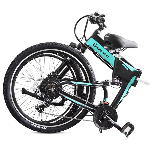 official shengmilo m90electric bicycle lithium battery stealth 48v transportation folding cross-country long-distance men and women mountain, Silver;blue
official shengmilo m90electric bicycle lithium battery stealth 48v transportation folding cross-country long-distance men and women mountain, Silver;blue