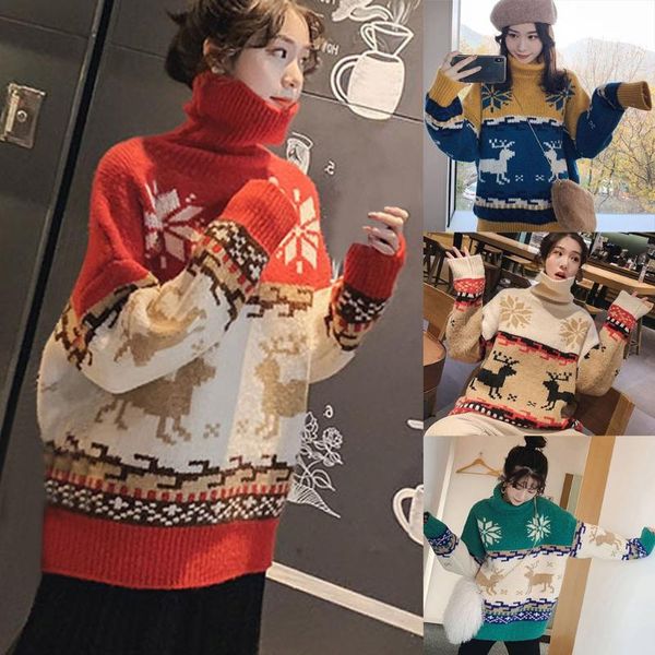 2020 autumn winter thick sweaterwomen o-neck long sleeve merry christmas elk print knit sweater pullover arm female sweaters, White;black
2020 autumn winter thick sweaterwomen o-neck long sleeve merry christmas elk print knit sweater pullover arm female sweaters, White;black