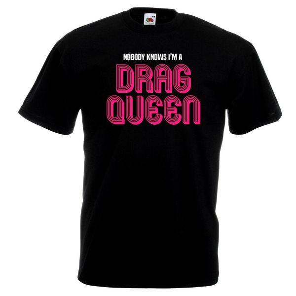 никто не знает im drag queen t-shirt - смешные гонки lgbt gay rupaul cult подарки лучший