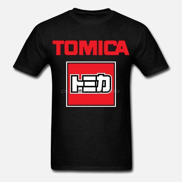 новый черный tomica diecast car logo t-shirt new