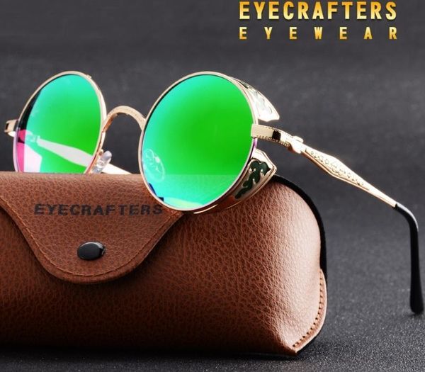 eyecrafters polarized gothic steampunk sunglasses coating mirrored round circle sun glasses retro vintage gafas masculino green, White;black
eyecrafters polarized gothic steampunk sunglasses coating mirrored round circle sun glasses retro vintage gafas masculino green, White;black