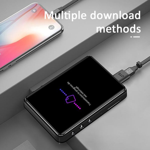 original metal bluetooth 5.0 mp3 player 2.4 inch screen hifi music player built-in speaker with e-book recording radio video
original metal bluetooth 5.0 mp3 player 2.4 inch screen hifi music player built-in speaker with e-book recording radio video