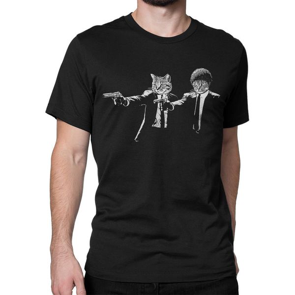 pulp fiction cats funny t-shirt, men's women's all sizes