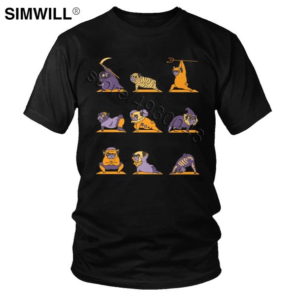 funny latest t shirt men's cotton pug yoga tshirt short sleeve streetwear halloween dogs dance leisure t-shirt gift tee clothing
funny latest t shirt men's cotton pug yoga tshirt short sleeve streetwear halloween dogs dance leisure t-shirt gift tee clothing