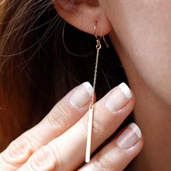 fdlk fashion long gold tassel drop earrings for women geometric metal chain ladies earrings pendants wholesale dangle, Silver
fdlk fashion long gold tassel drop earrings for women geometric metal chain ladies earrings pendants wholesale dangle, Silver