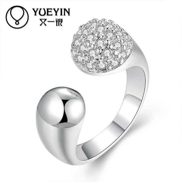 cluster rings fashion silver plated ring inlaid crystal for women bridal jewelry anel de prata, Golden;silver
cluster rings fashion silver plated ring inlaid crystal for women bridal jewelry anel de prata, Golden;silver