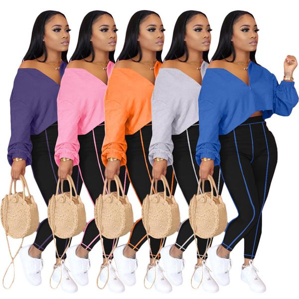 plus size 2x fall winter women jogger suit long sleeve outfits sweatshirt hoodie crop pants two piece set casual black sportswear 3783, Black;gray
plus size 2x fall winter women jogger suit long sleeve outfits sweatshirt hoodie crop pants two piece set casual black sportswear 3783, Black;gray