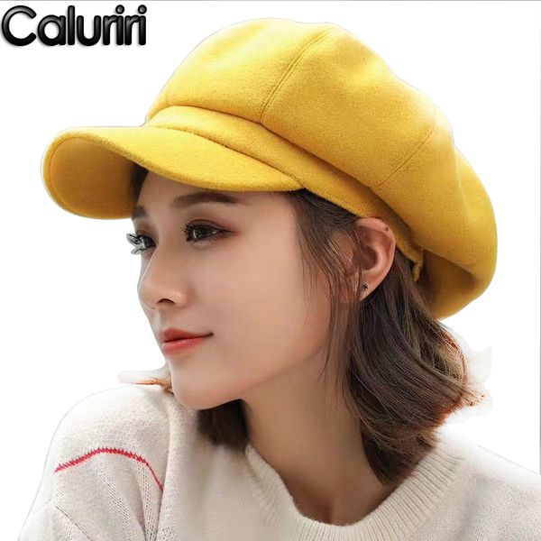 stingy brim hats caluriri autumn winter for women solid plain octagonal sboy cap men lady casual wool hat beret painter, Blue;gray
stingy brim hats caluriri autumn winter for women solid plain octagonal sboy cap men lady casual wool hat beret painter, Blue;gray
