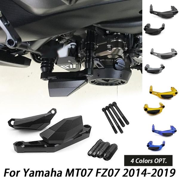 parts mt07 fz07 engine case guard cover crash pad protector frame slider for mt-07 fz-07 fz mt 07 2014 2021
parts mt07 fz07 engine case guard cover crash pad protector frame slider for mt-07 fz-07 fz mt 07 2014 2021