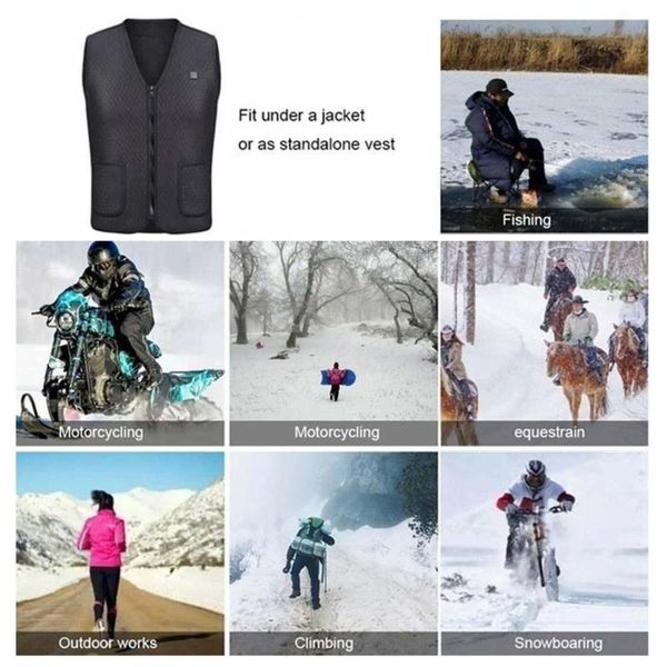 skiing jackets carbon fiber black electric vest heated body warmer jacket 2021 compress physiotherapy winter pad thermal usb
skiing jackets carbon fiber black electric vest heated body warmer jacket 2021 compress physiotherapy winter pad thermal usb