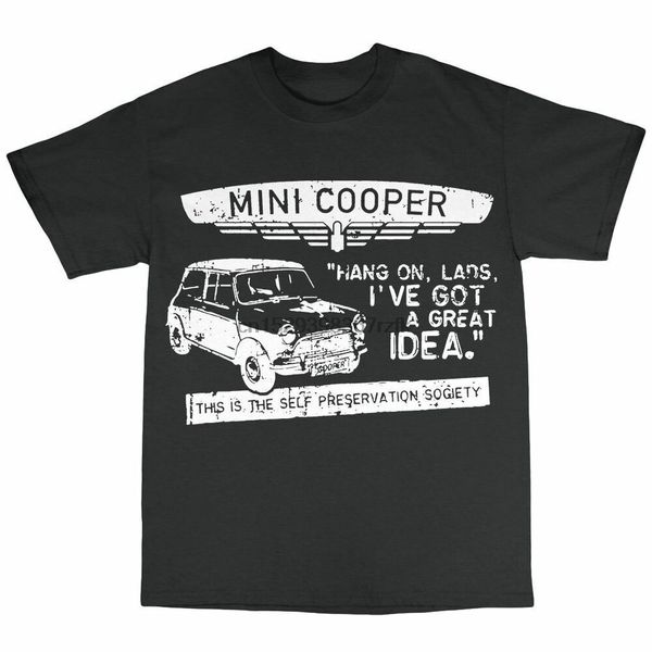 self preservation society t-shirt 100% cotton the italian job michael caine
self preservation society t-shirt 100% cotton the italian job michael caine