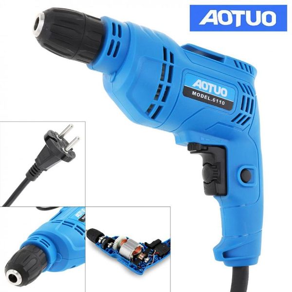 220v 450w multifunctional adjustable electric drill with hanging design and 3/8 inch self-locking chuck for handling screws
220v 450w multifunctional adjustable electric drill with hanging design and 3/8 inch self-locking chuck for handling screws