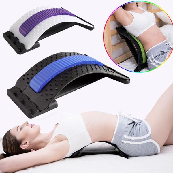fitness back stretcher magic waist muscle stretcher acupuncture lumbar support spine massager relaxation chiropractic support, Black;gray
fitness back stretcher magic waist muscle stretcher acupuncture lumbar support spine massager relaxation chiropractic support, Black;gray