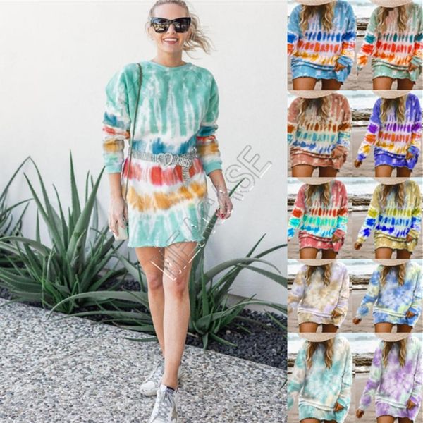 women clothing plus size dress tie dyed blouse hoodies dresses color gradient long sleeved knee length skirt fashion long t-shirt 2020 d9801, Black;gray
women clothing plus size dress tie dyed blouse hoodies dresses color gradient long sleeved knee length skirt fashion long t-shirt 2020 d9801, Black;gray
