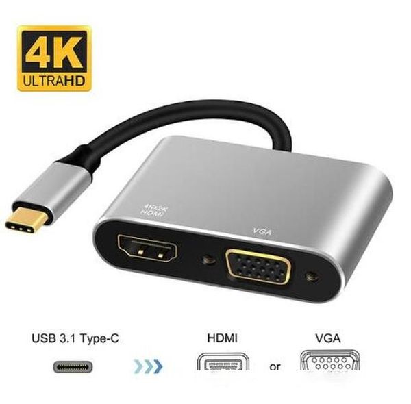 usb c to hdmi 4k 30 hz vga adapter usb 3.1 type c usb-c to vga hdmi video converters adaptor for new macbook pro/ chromebook pix
usb c to hdmi 4k 30 hz vga adapter usb 3.1 type c usb-c to vga hdmi video converters adaptor for new macbook pro/ chromebook pix