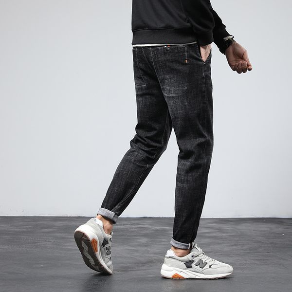 men's jeans mens 2021 slim high-quality casual stretch trousers clothing, fashion korean straight versatile, Blue
men's jeans mens 2021 slim high-quality casual stretch trousers clothing, fashion korean straight versatile, Blue