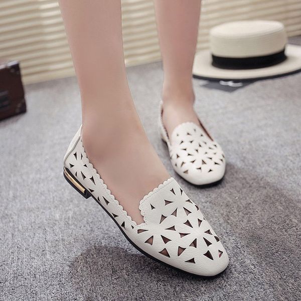 shoes woman new women ladies shoes casual hollow pu flat sole summer for shopping zapatos de mujer, Black
shoes woman new women ladies shoes casual hollow pu flat sole summer for shopping zapatos de mujer, Black