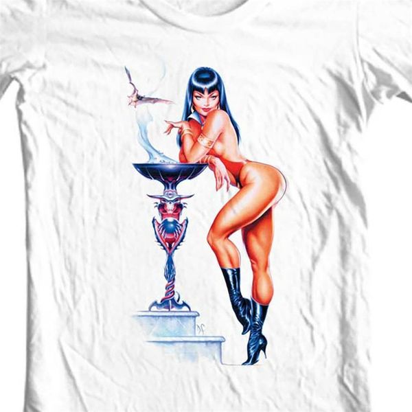 vampirella t-shirt vmp127 retro horror comics pin up girls elvira graphic tee shirt harajuku fashion casual
vampirella t-shirt vmp127 retro horror comics pin up girls elvira graphic tee shirt harajuku fashion casual