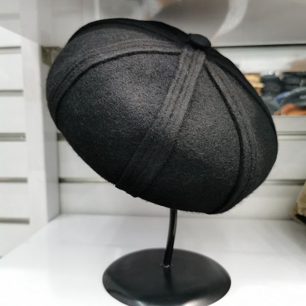 202009-weimin autumn winter wool striped wool black solid school style lady beret hat men women leisure painter hat, Blue;gray
202009-weimin autumn winter wool striped wool black solid school style lady beret hat men women leisure painter hat, Blue;gray