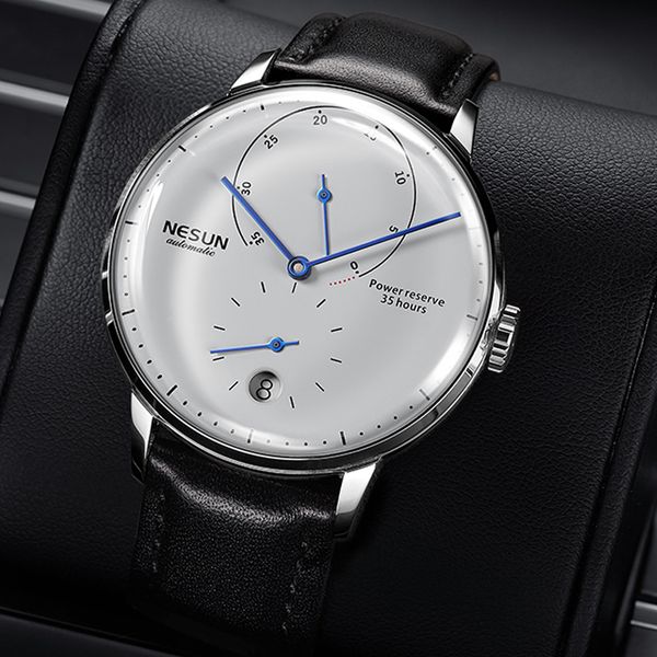 wristwatches nesun brand men's watch luxury automatic mechanical waterproof business casual sapphire date watches relogio masculino, Slivery;brown
wristwatches nesun brand men's watch luxury automatic mechanical waterproof business casual sapphire date watches relogio masculino, Slivery;brown