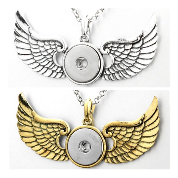 chains angel necklaces metal snap button chain necklace fit 18mm buttons pendant for women jewelry 10pcs/lot, Silver
chains angel necklaces metal snap button chain necklace fit 18mm buttons pendant for women jewelry 10pcs/lot, Silver
