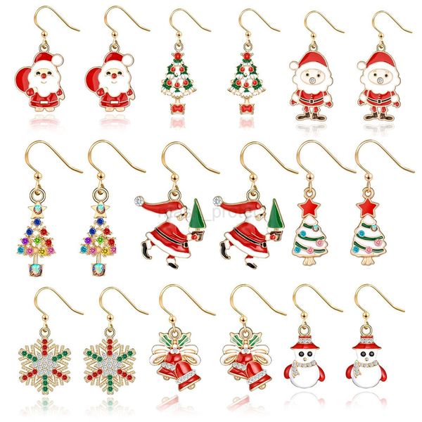 creative personalized christmas earrings, Golden
creative personalized christmas earrings, Golden