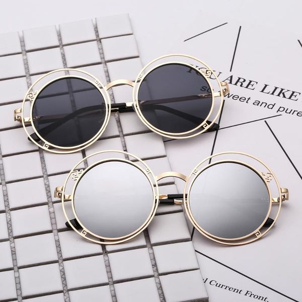sunglasses 2021 round women fashion brand designer vintage ladies sun glasses for female uv400, White;black
sunglasses 2021 round women fashion brand designer vintage ladies sun glasses for female uv400, White;black