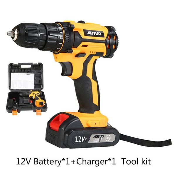 12v electric screwdriver wireless power driver rechargeable lithium-ion battery y5ld
12v electric screwdriver wireless power driver rechargeable lithium-ion battery y5ld