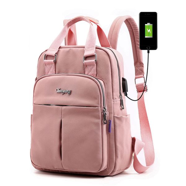 usb зарядка женские рюкзаки школьные тинейджеров девушки cute pink рюкзака нейлон многофункциональный свежий дамы bagpack новые
usb зарядка женские рюкзаки школьные тинейджеров девушки cute pink рюкзака нейлон многофункциональный свежий дамы bagpack новые