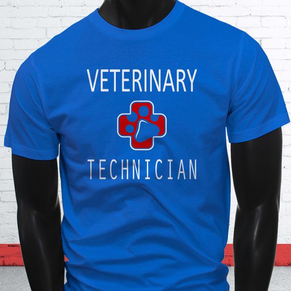 2019 fashion veterinary technician paw symbol pets dogs cats mens blue t-shirt 100% cotton
2019 fashion veterinary technician paw symbol pets dogs cats mens blue t-shirt 100% cotton