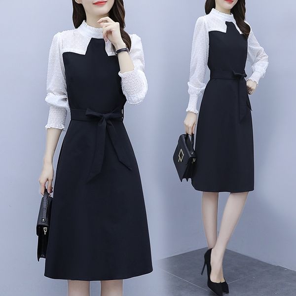 large size women's clothing 2020 autumn new long skirt long skirt fat mm elegant fashion waist slimming contrast color stitching mid-le, Black;gray
large size women's clothing 2020 autumn new long skirt long skirt fat mm elegant fashion waist slimming contrast color stitching mid-le, Black;gray