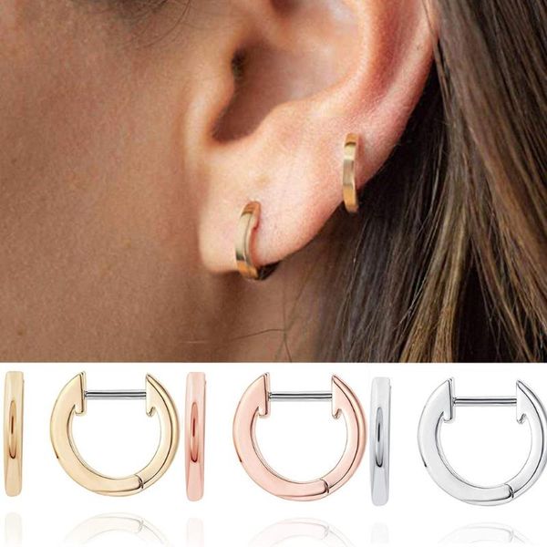 2020 new arrival 1pair stainless gold plated cuff huggie stud small hoop earrings women fashion hoop earrings #3, Golden;silver
2020 new arrival 1pair stainless gold plated cuff huggie stud small hoop earrings women fashion hoop earrings #3, Golden;silver