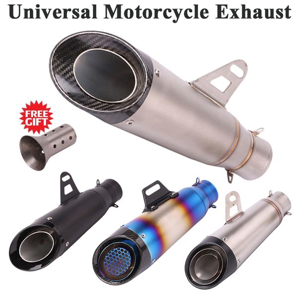 motorcycle exhaust system universal escape modified muffler carbon fiber db killer for ninja 250 mt-09 cbr300 gsx750r r15 502x
motorcycle exhaust system universal escape modified muffler carbon fiber db killer for ninja 250 mt-09 cbr300 gsx750r r15 502x