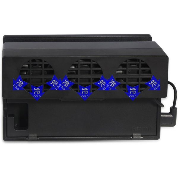 dobe black dock set cooling fan / stand / cooler with 3 fans for nintend switch for ns
dobe black dock set cooling fan / stand / cooler with 3 fans for nintend switch for ns