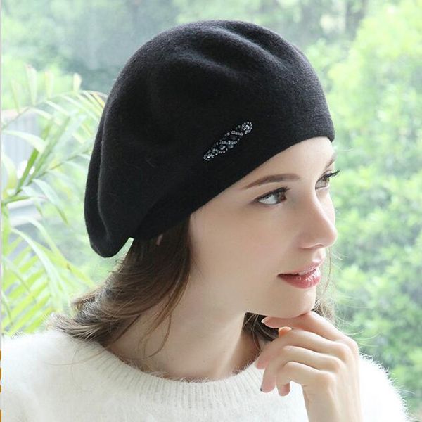 berets h7778 women beret hat female autumn winter warm thick wool knitted cap korean fashion simple casual shopping hats, Blue;gray
berets h7778 women beret hat female autumn winter warm thick wool knitted cap korean fashion simple casual shopping hats, Blue;gray