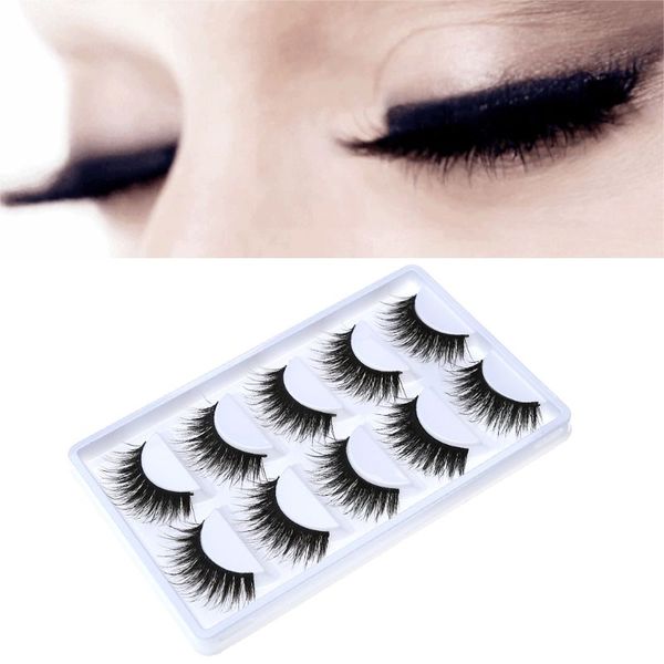 5/10 pairs long cross false eyelashes makeup natural fake thick black eye lashes d5bf
5/10 pairs long cross false eyelashes makeup natural fake thick black eye lashes d5bf