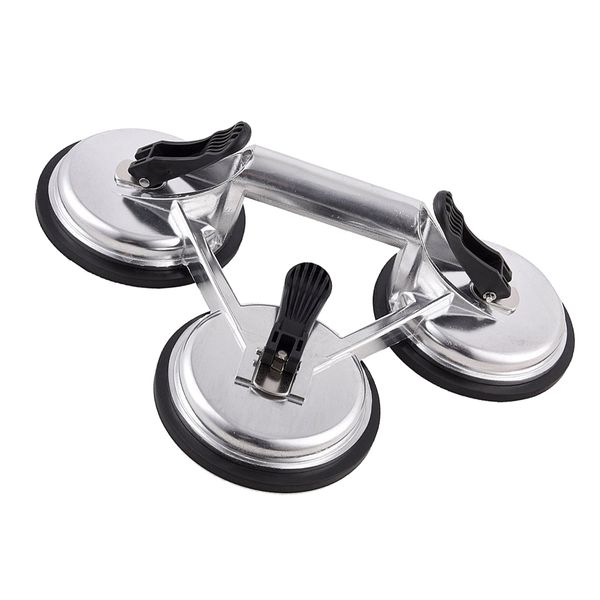 triple suction cup panel carrier gripper dent puller glass lifter 3 claws thicken aluminium alloy silver
triple suction cup panel carrier gripper dent puller glass lifter 3 claws thicken aluminium alloy silver