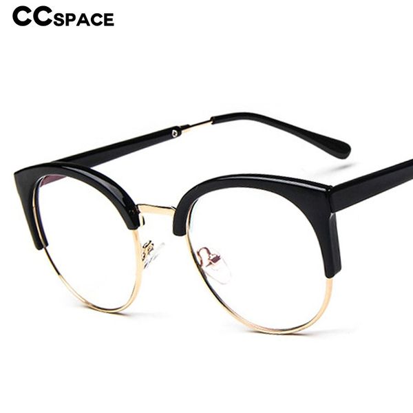 49208 round retro eyebrows glasses frames men women optical fashion computer glasses, Black
49208 round retro eyebrows glasses frames men women optical fashion computer glasses, Black