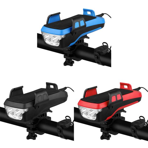 bicycle light usb rechargeable led bicycle headlight bike horn handlebar phone holder 4 in 1 multi-function light
bicycle light usb rechargeable led bicycle headlight bike horn handlebar phone holder 4 in 1 multi-function light