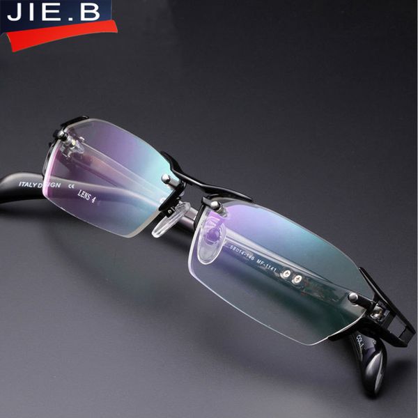 2020 100% pure titanium rimless eyeglasses frames men myopia optical glasses frame prescription eyewears oculos de grau, Black
2020 100% pure titanium rimless eyeglasses frames men myopia optical glasses frame prescription eyewears oculos de grau, Black