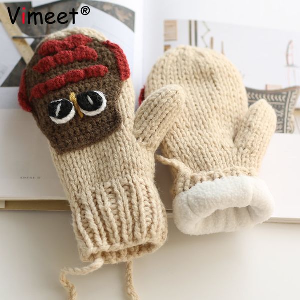 five fingers gloves vimeet women winter warmer knitted crochet wrist cartoon girl vm-g401, Blue;gray
five fingers gloves vimeet women winter warmer knitted crochet wrist cartoon girl vm-g401, Blue;gray