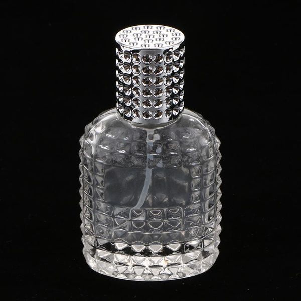 3pcs crystal glass pineapple design empty refillable perfume fragrance spray bottle travel size silver 50ml
3pcs crystal glass pineapple design empty refillable perfume fragrance spray bottle travel size silver 50ml