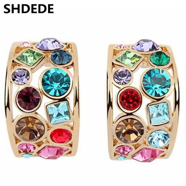 shdede austrian crystal stud earrings women fashion party jewelry korea trendy accessories not allergic -7488, Golden;silver
shdede austrian crystal stud earrings women fashion party jewelry korea trendy accessories not allergic -7488, Golden;silver