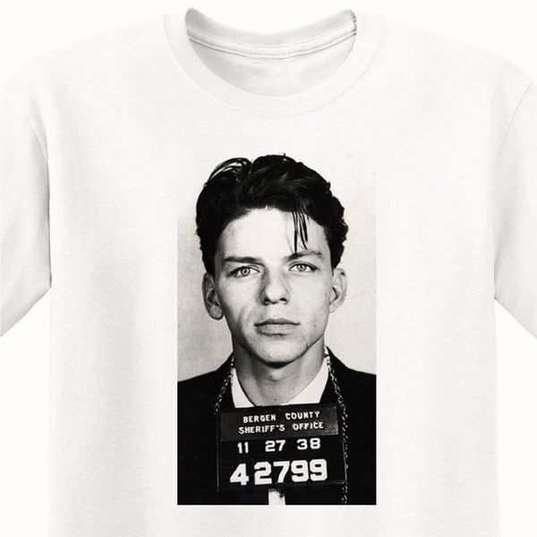 frank sinatra's 1938 mugshot - t-shirt - мужская белый tee 2019 мода для печати тройник с коротким рукавом одежда на заказ футболки дешевые
frank sinatra's 1938 mugshot - t-shirt - мужская белый tee 2019 мода для печати тройник с коротким рукавом одежда на заказ футболки дешевые