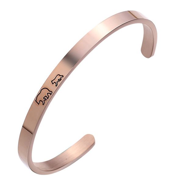 2~4 mama bears bracelets women men cute animal & bangle stainless steel jewelry unique birthday gift mother mom, Black
2~4 mama bears bracelets women men cute animal & bangle stainless steel jewelry unique birthday gift mother mom, Black