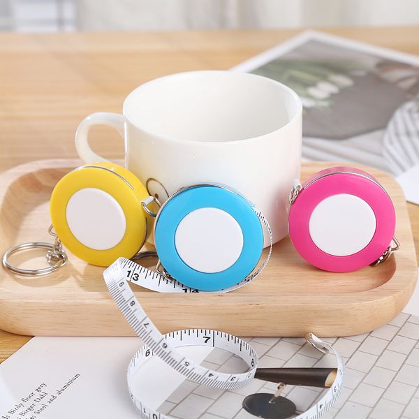 portable mini 1.5m/60in tape ruler with keychain cute retractable measure tape for soft cloth sewing tailor craft pull tool, Black
portable mini 1.5m/60in tape ruler with keychain cute retractable measure tape for soft cloth sewing tailor craft pull tool, Black
